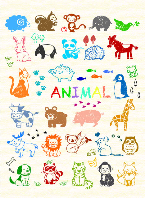 イラストでかわいい手書き風の動物を10作品厳選してみた 全て無料 季節限定情報